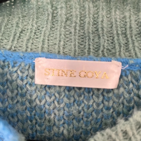 Stine Goya Adonis Sweater - Aqua - Picture 7 of 10